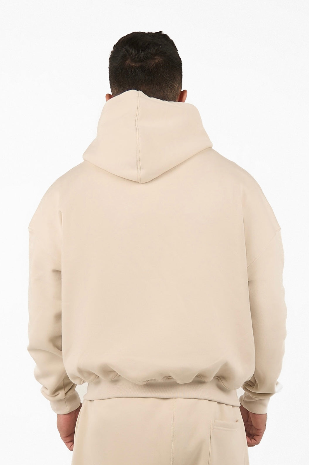PLAIN Oversized Essential Hoodie – Beige